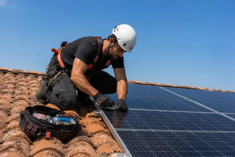 Maintenance et monitoring de panneaux solaires à Saint-Hilaire-de-Clisson
